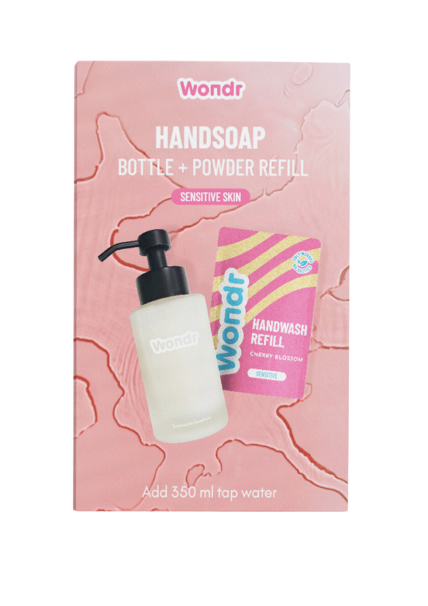 Handsoap Bottel & Powder Sensitive Skin