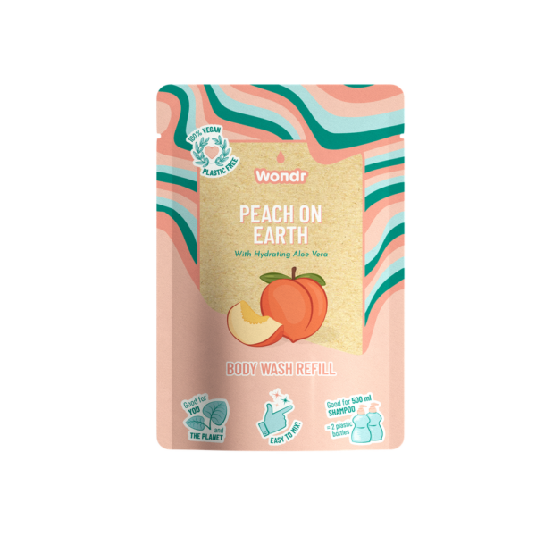 Body Wash Refil Peach On Earth